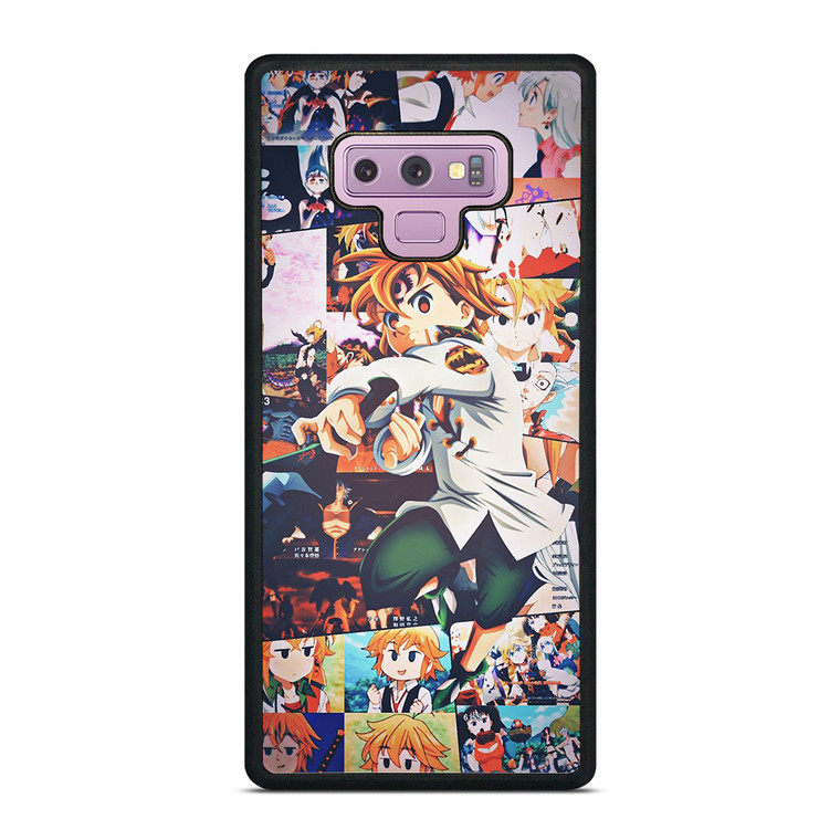 7 DEADLY SINS MELIODAS COLLAGE 2 Samsung Galaxy Note 9 Case