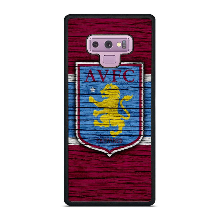 ASTON VILLA FC LOGO WOODEN Samsung Galaxy Note 9 Case ASTON VILLA FC LOGO WOODEN Samsung Galaxy Note 9 Case