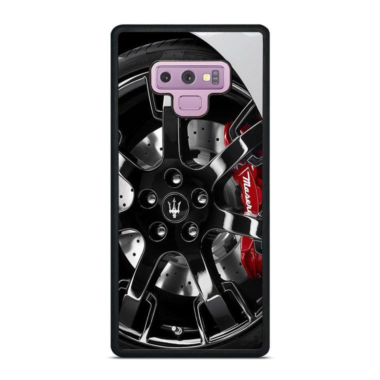 MASERATI WHEEL 2 Samsung Galaxy Note 9 Case