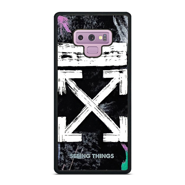 OFF WHITE LOGO 2 Samsung Galaxy Note 9 Case