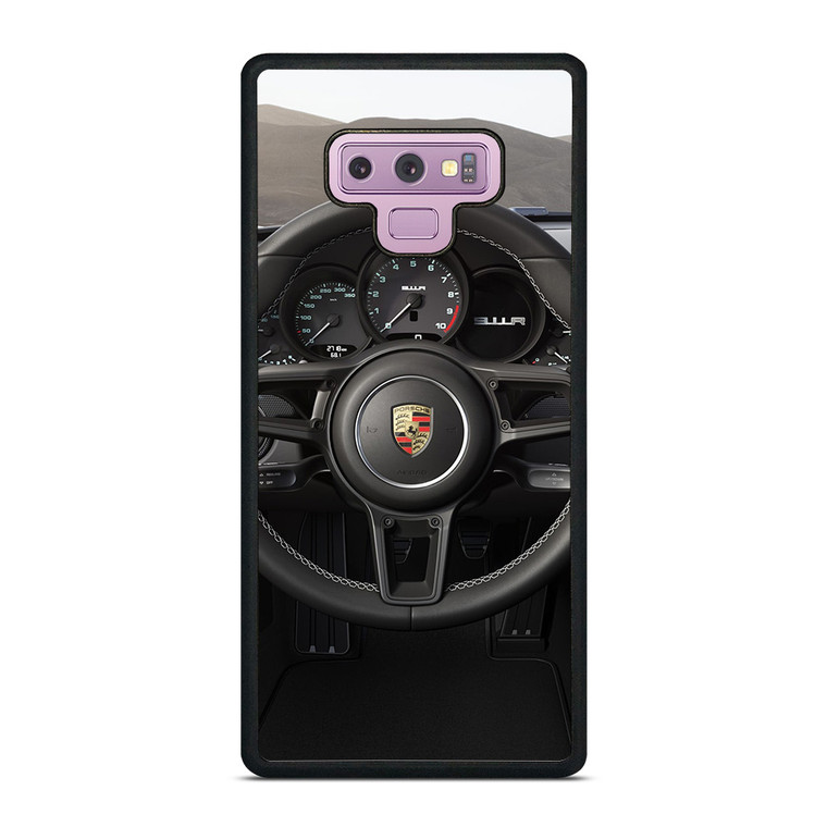 PORSCHE STEERING WHEEL 2 Samsung Galaxy Note 9 Case