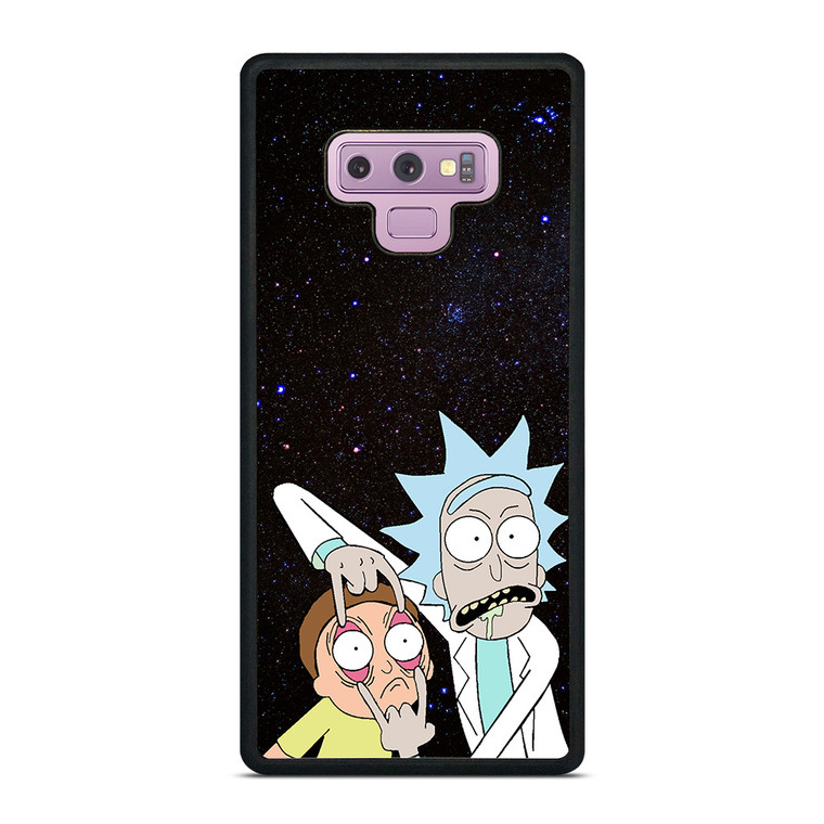 RICK AND MORTY GALAXY Samsung Galaxy Note 9 Case RICK AND MORTY GALAXY Samsung Galaxy Note 9 Case