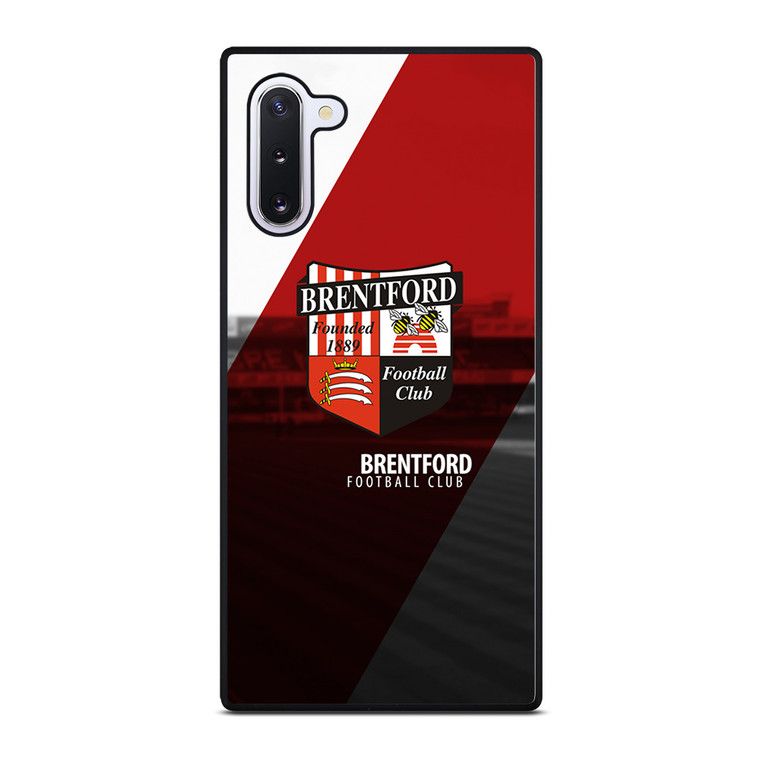 BRENTFORD FC LOGO EPL Samsung Galaxy Note 10 Case BRENTFORD FC LOGO EPL Samsung Galaxy Note 10 Case