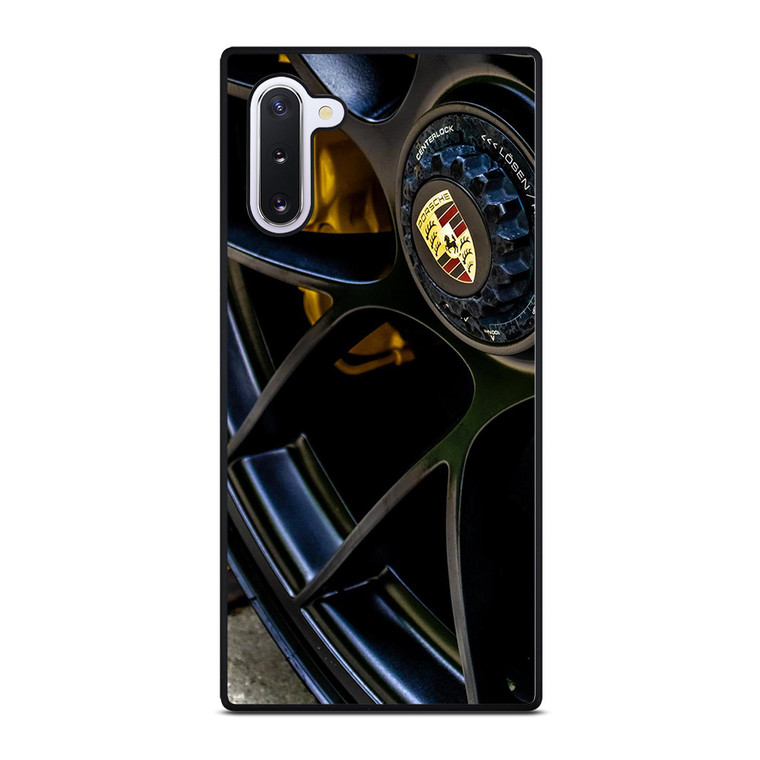 PORSCHE CAR WHEEL 2 Samsung Galaxy Note 10 Case PORSCHE CAR WHEEL 2 Samsung Galaxy Note 10 Case