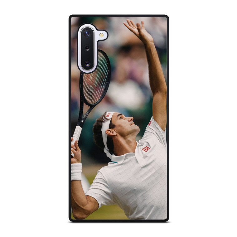 ROGER FEDERER SERVE Samsung Galaxy Note 10 Case ROGER FEDERER SERVE Samsung Galaxy Note 10 Case