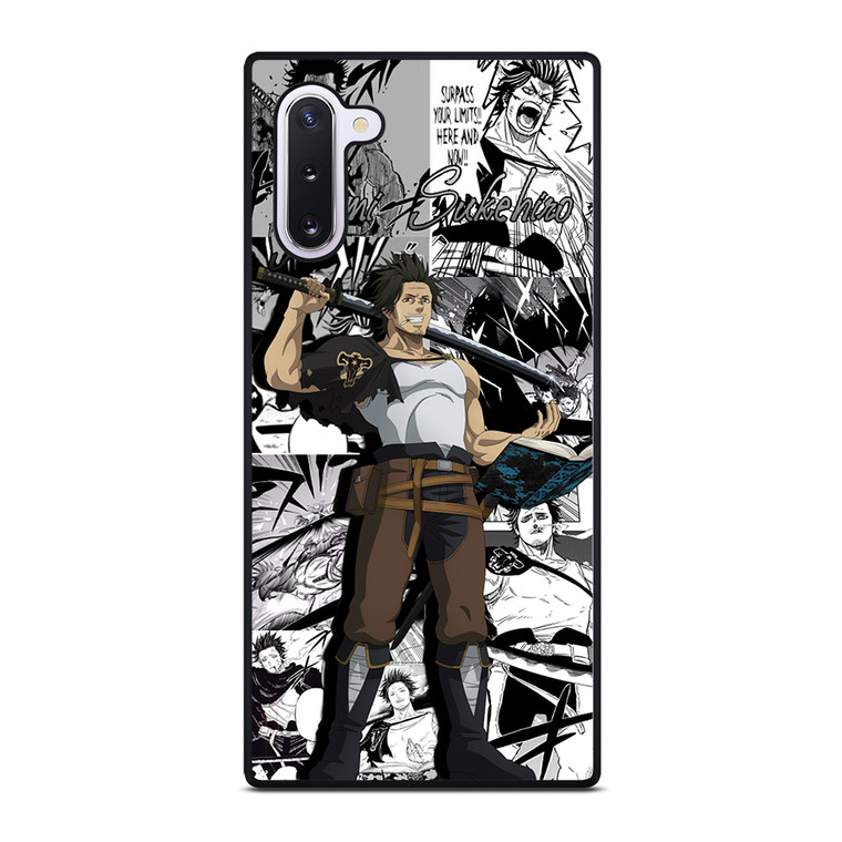 YAMI BLACK CLOVER COLLAGE 4 Samsung Galaxy Note 10 Case