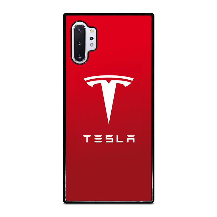 TESLA CAR LOGO 2 Samsung Galaxy Note 10 Plus Case