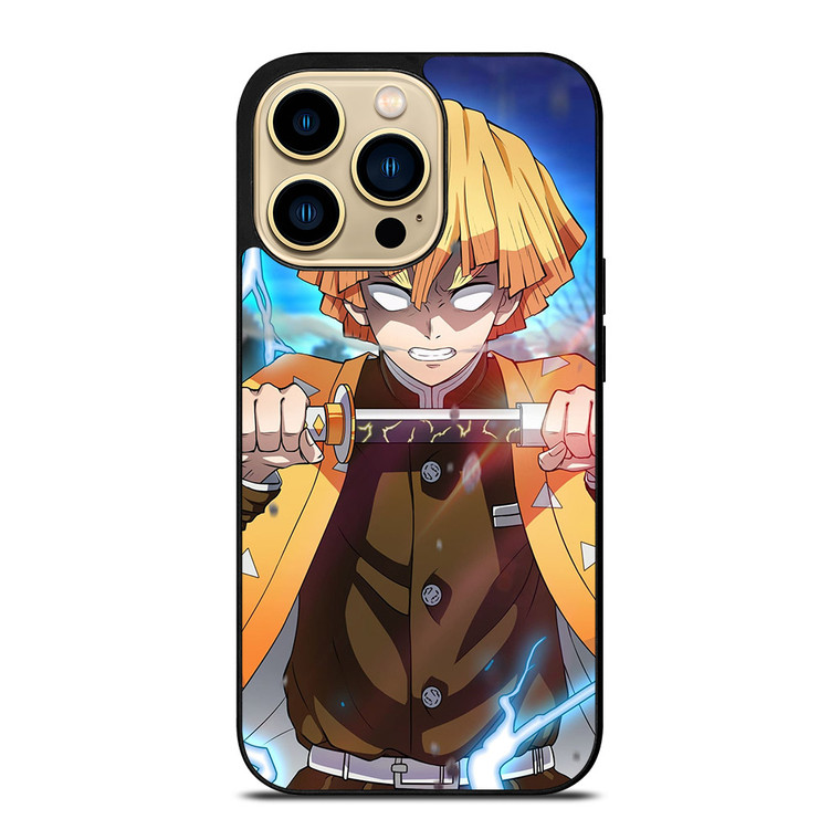 ZENITSU AGATSUMA DEMON SLAYER 4 iPhone 14 Pro Max Case