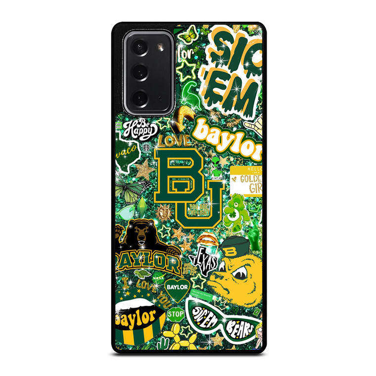 BAYLOR BEARS UNIVERSITY COLLAGE Samsung Galaxy Note 20 Case BAYLOR BEARS UNIVERSITY COLLAGE Samsung Galaxy Note 20 Case