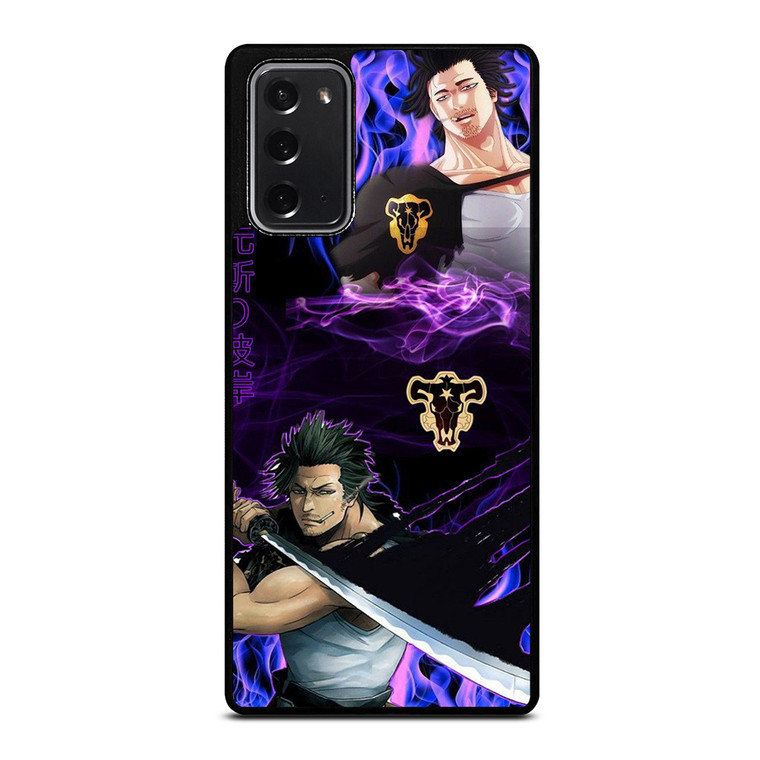 YAMI BLACK CLOVER COOL Samsung Galaxy Note 20 Case