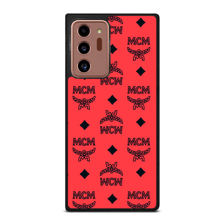 MCM WORLDWIDE PATTERN 2 Samsung Galaxy Note 20 Ultra Case MCM WORLDWIDE PATTERN 2 Samsung Galaxy Note 20 Ultra Case