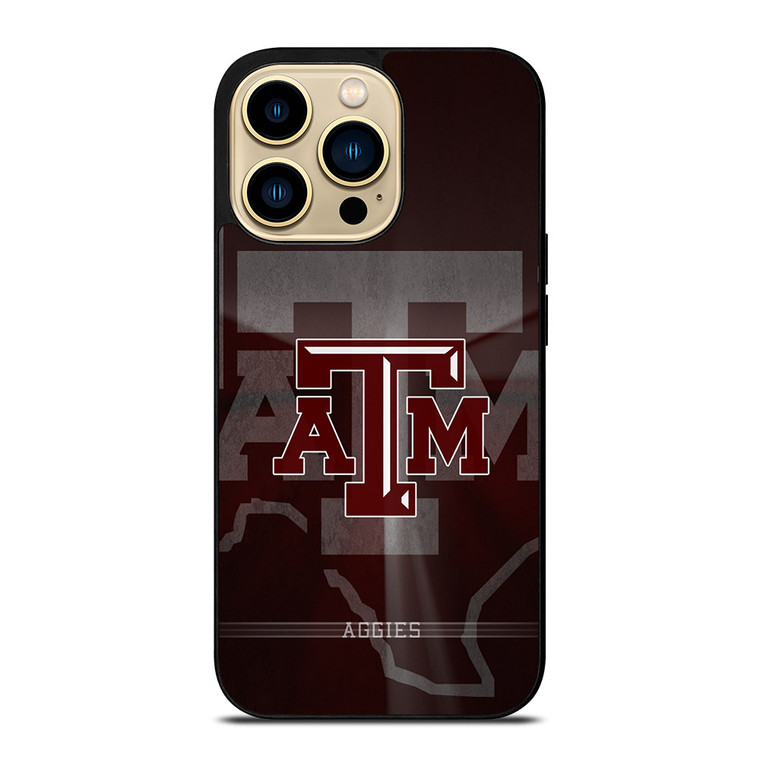 TEXAS A&M AGGIE LOGO 2 iPhone 14 Pro Max Case