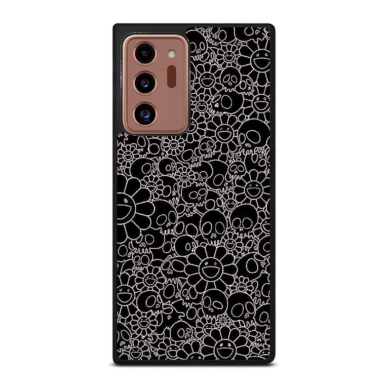 TAKASHI MURAKAMI BLACK SKULL Samsung Galaxy Note 20 Ultra Case
