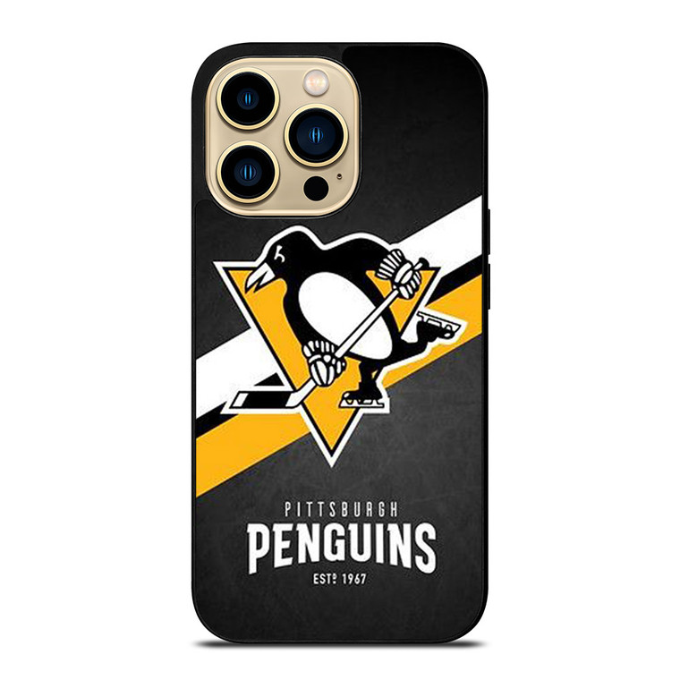 PITTSBURGH PENGUINS LOGO iPhone 14 Pro Max Case