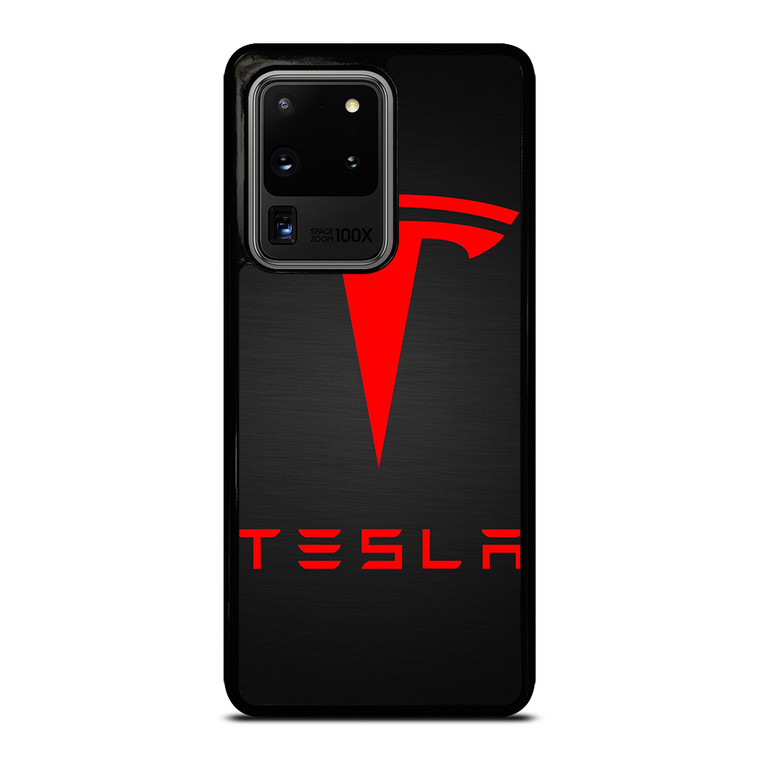 TESLA CAR LOGO 4 Samsung Galaxy S20 Ultra Case