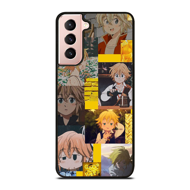 7 DEADLY SINS MELIODAS COLLAGE Samsung Galaxy S21 Case