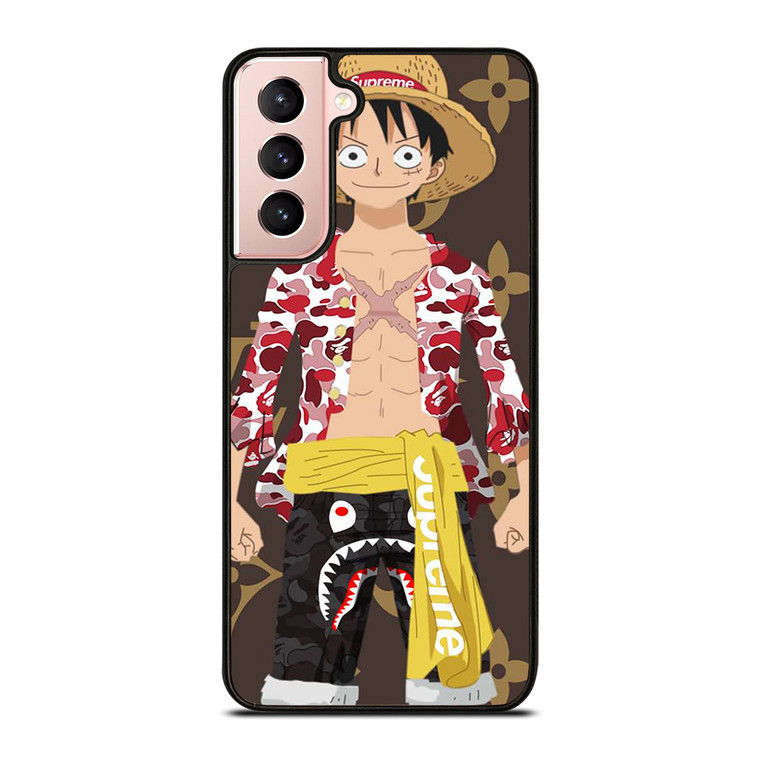LUFFY ONE PIECE HYPEBEAST Samsung Galaxy S21 Case