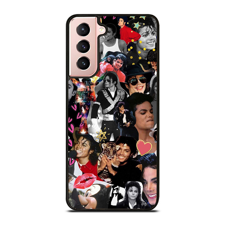 MICHAEL JACKSON COLLAGE Samsung Galaxy S21 Case