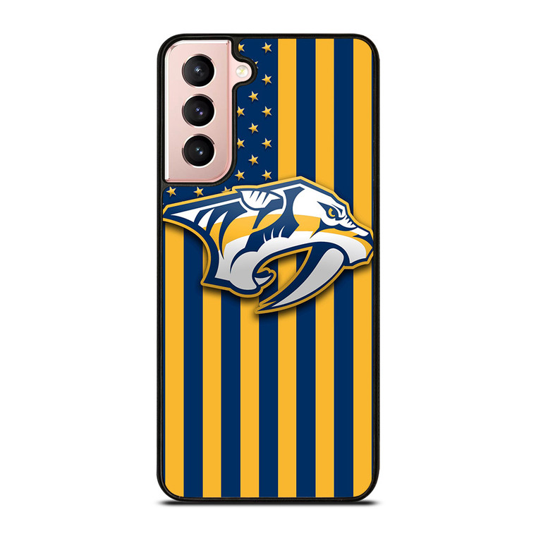 NASHVILLE PREDATORS LOGO 2 Samsung Galaxy S21 Case
