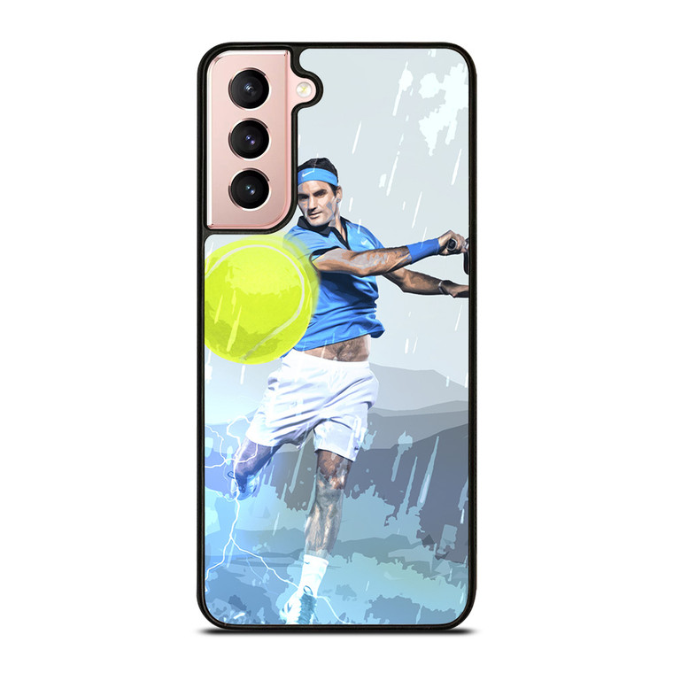 ROGER FEDERER SMASH YOU Samsung Galaxy S21 Case