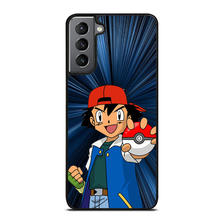 ASH KETCHUM POKEMON BALL Samsung Galaxy S21 Plus Case