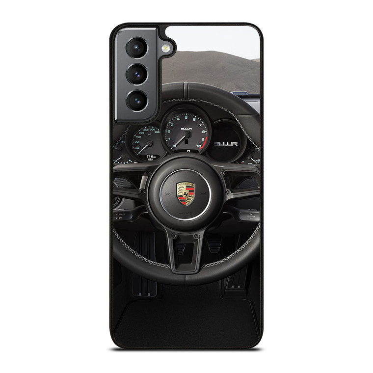 PORSCHE STEERING WHEEL 2 Samsung Galaxy S21 Plus Case