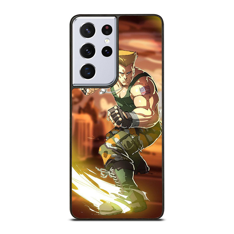 GUILE STREET FIGHTER 2 Samsung Galaxy S21 Ultra Case
