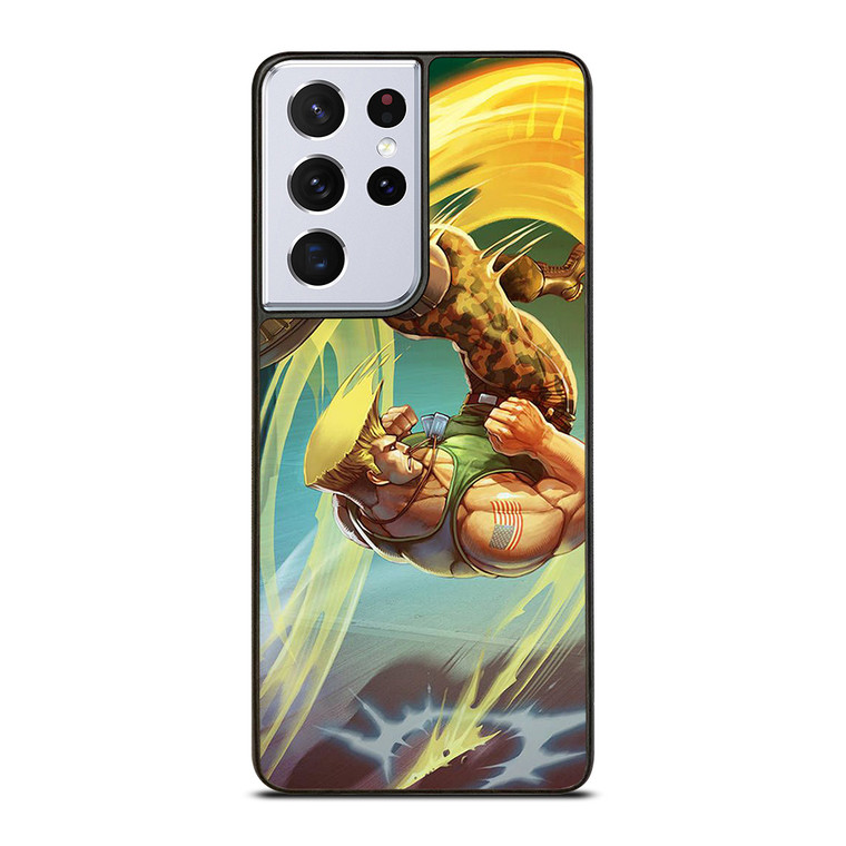 GUILE STREET FIGHTER 3 Samsung Galaxy S21 Ultra Case