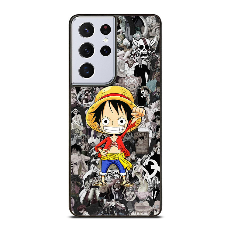 ONE PIECE CUTE LUFFY Samsung Galaxy S21 Ultra Case