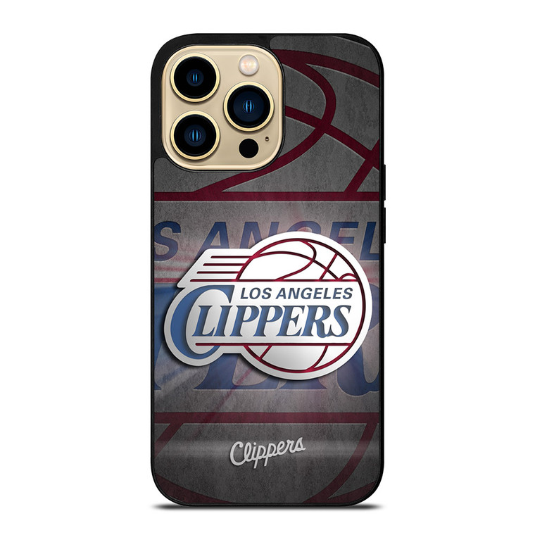 LOS ANGELES CLIPPERS LOGO 3 iPhone 14 Pro Max Case
