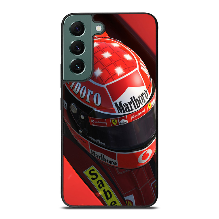 MICHAEL SCHUMACHER HELMET 3 Samsung Galaxy S22 Case