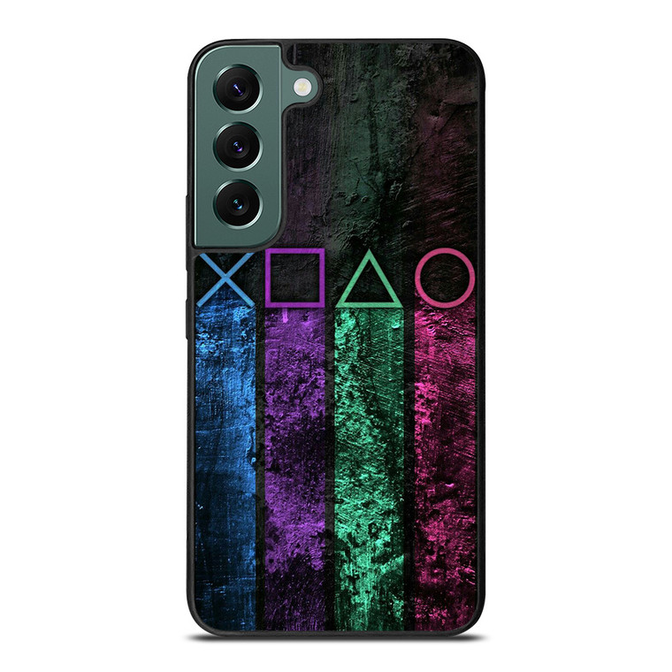 PLAYSTATION BUTTON 2 Samsung Galaxy S22 Case