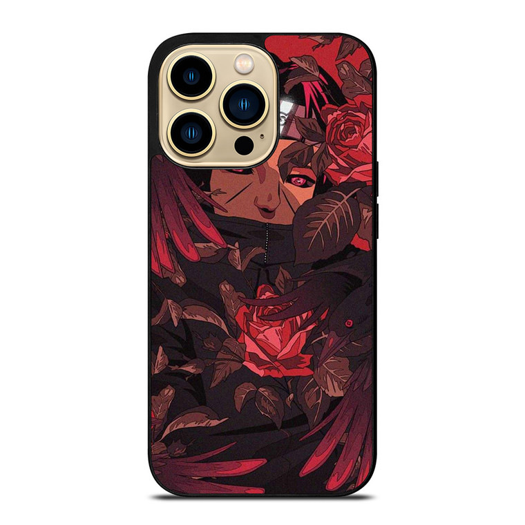 ITACHI UCHIHA FLOWER iPhone 14 Pro Max Case