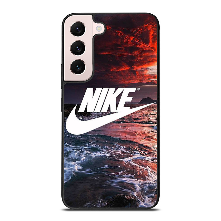 NIKE LOGO SUNSET Samsung Galaxy S22 Plus Case