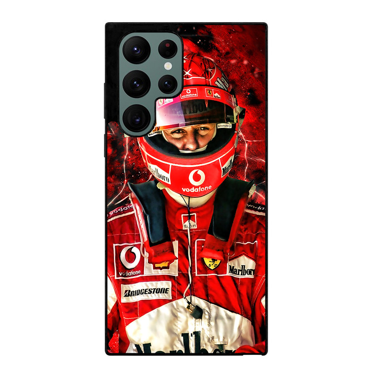 MICHAEL SCHUMACHER HELMET Samsung Galaxy S22 Ultra Case