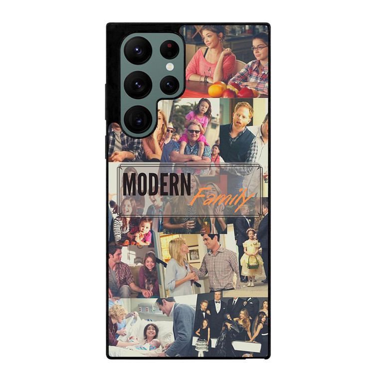 MODERN FAMILY MOVIES SERIES COLLAGE Samsung Galaxy S22 Ultra Case