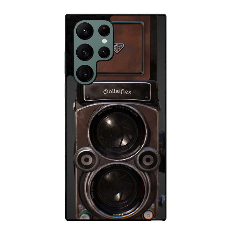ROLLEIFLEX VINTAGE CAMERA 3 Samsung Galaxy S22 Ultra Case