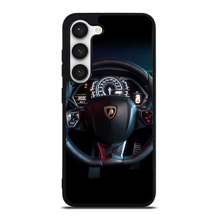 LAMBORGHINI STEERING WHEEL 3 Samsung Galaxy S23 Case