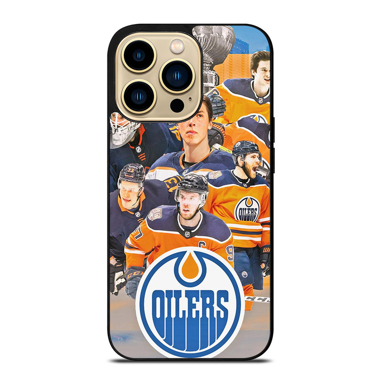 EDMONTON OILERS TEAM iPhone 14 Pro Max Case