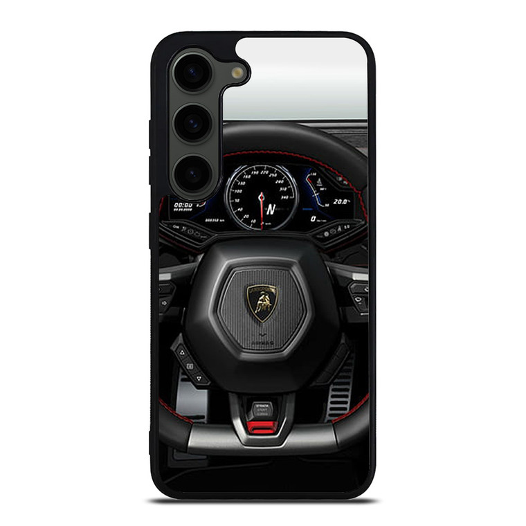 LAMBORGHINI STEERING WHEEL Samsung Galaxy S23 Plus Case