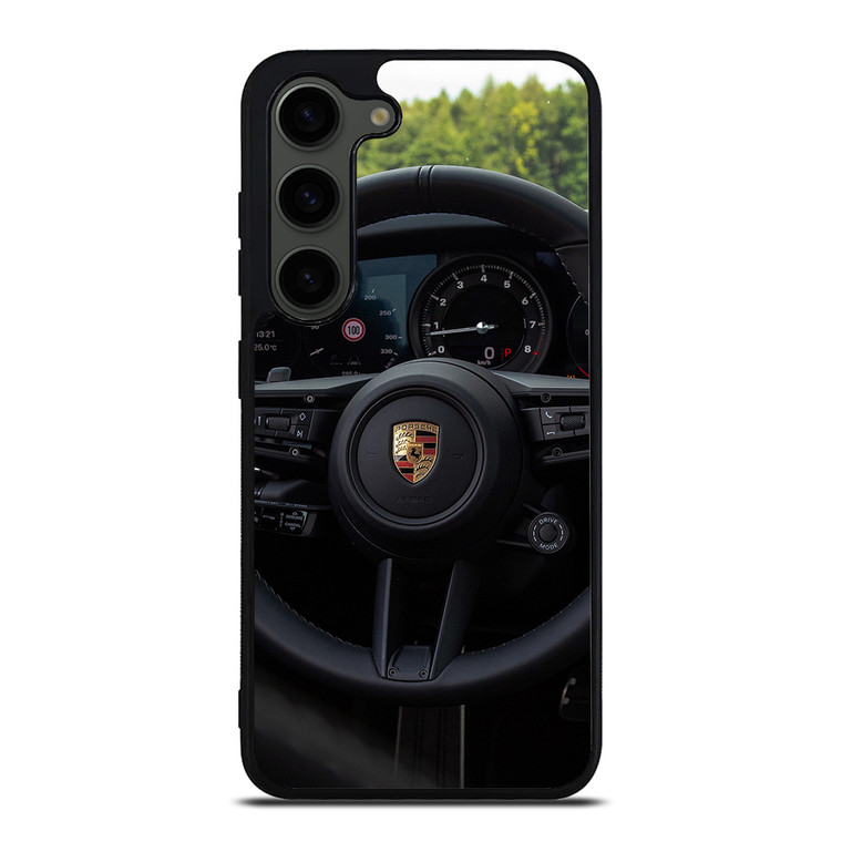 PORSCHE STEERING WHEEL 3 Samsung Galaxy S23 Plus Case