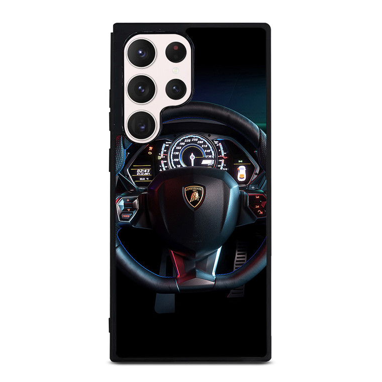LAMBORGHINI STEERING WHEEL 3 Samsung Galaxy S23 Ultra Case