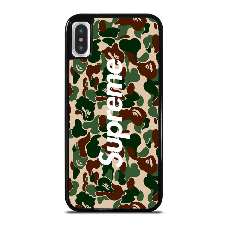 BAPE CAMO SUPREME iPhone X / XS Case