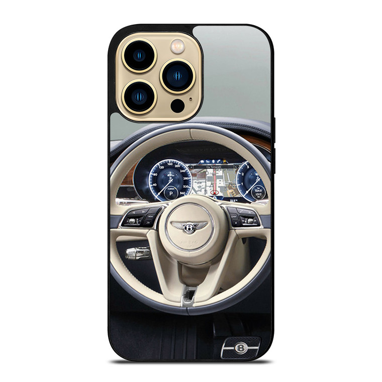 BENTLEY STEERING WHEEL 3 iPhone 14 Pro Max Case