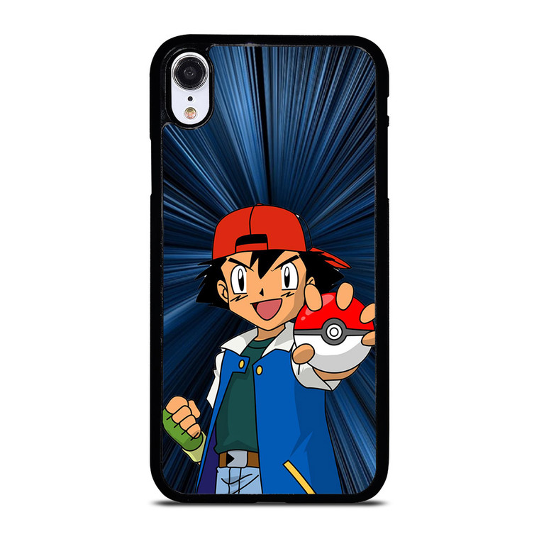ASH KETCHUM POKEMON BALL iPhone XR Case