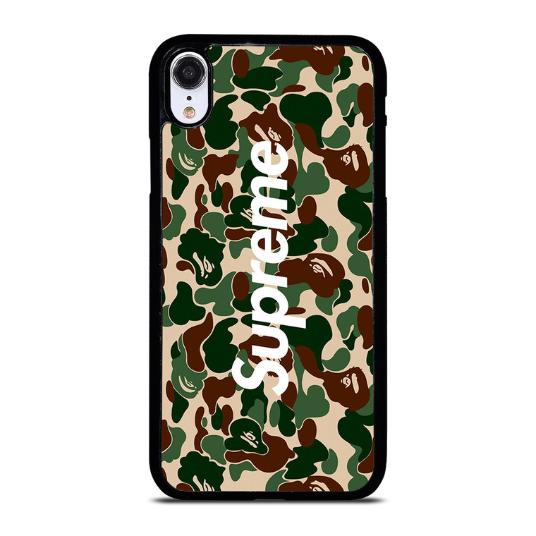BAPE CAMO SUPREME iPhone XR Case