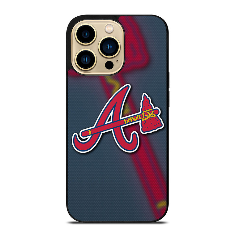 ATLANTA BRAVES LOGO iPhone 14 Pro Max Case