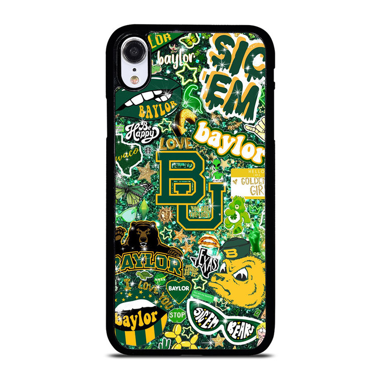 BAYLOR BEARS UNIVERSITY COLLAGE iPhone XR Case