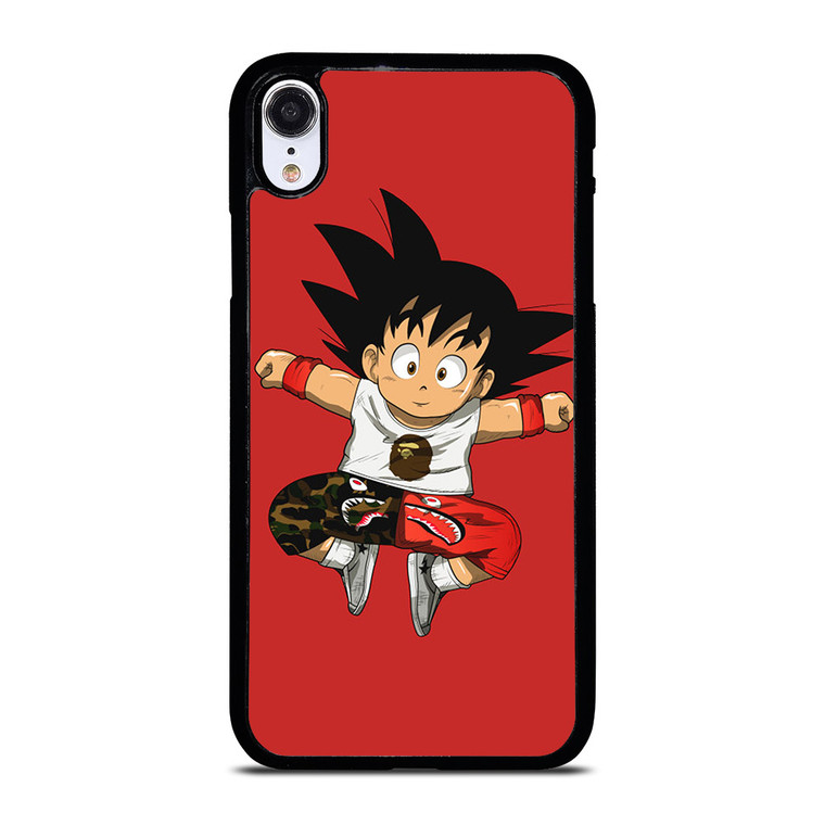 CAMO BAPE GOKU DRAGON BALL iPhone XR Case