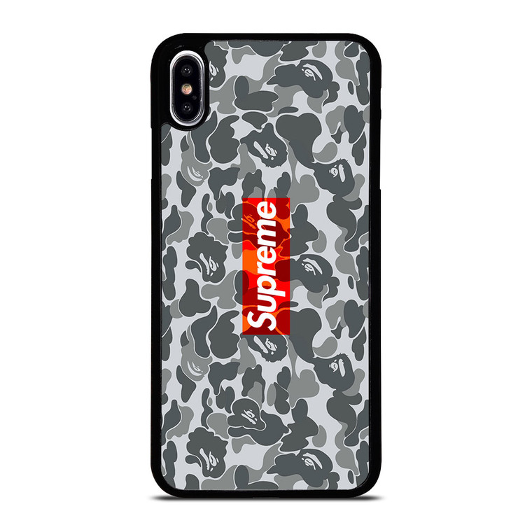 BAPE CAMO SUPREME 2 iPhone XS Max Case